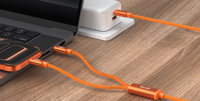 Câble de charge Budi, accessoires mobiles, 100 W, 2 en 1, alliage d'aluminium, type C vers double type C, charge rapide PD, câble de données pour téléphone 16 15