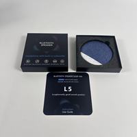 Appareil d'écoute de musique moderne avec veilleuse, haut-parleur portable sans fil LED pour la relaxation en chambre