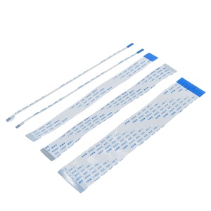 7-poliges Flachbandkabel 1,0 mm 0,5mm Rastermaß Gleiche Seite oder Umgekehrte Richtung Länge 5cm-100cm AWM 20624 80C 60V VW-1 Draht - Product Image 1