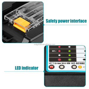Cho MAK 18V 14.4V LXT dc18rc dc18ra dc18rf dc18rd cổng kép Lithium Ion không dây công cụ điện pin nhanh chóng sạc nhanh - Product Image 2