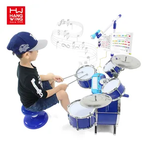 Hw Đồ Chơi Jazz Trống Điện Tử Organ Đàn Piano Dj Rock Trống Với Bộ Bàn Phím Trẻ Em Nhạc Cụ Đồ Chơi Bộ Gõ - Product Image 2