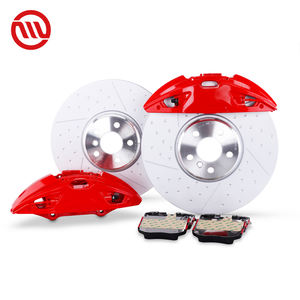 Kit d'étrier de frein avant 4 pistons mise à niveau du système de freinage automatique disque d'étrier de frein de voiture 395mm * 36mm roue de 19 pouces pour BMW G38 - Product Image 2