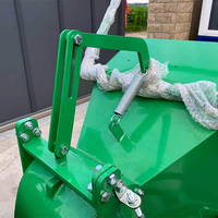 Broyeur de bois industriel Nexagrot 40HP diesel, alimentation hydraulique 200 mm, refroidissement par eau, pour utilisation professionnelle en arboriculture