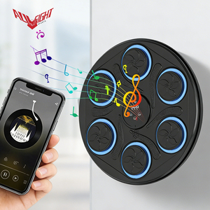 Cible de boxe intelligente ALLFIGHT 2026 avec synchronisation musicale et compteur de coups lumineux LED, entraîneur mural - Product Image 5