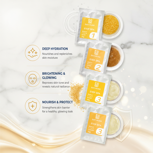 Kit de <span class=keywords><strong>Spa</strong></span> Orgánico 4 en 1 para Manicura y Pedicura, Set de Cuidado de Manos y Pies, Exfoliante de Sal, Mascarilla Hidratante, Crema de Masaje (Venta al por Mayor) - Product Image 2