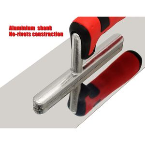 11 \ "X 4 \" in acciaio inox piano di finitura cazzuola cemento muro a secco piastrelle in muratura utensili a mano lama di plastica per l'edilizia - Product Image 5