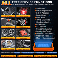 Nuovo LAUNCH X431 ELITE V3.0 2026 per Auto TOYOTA, Scanner OBD2, Strumenti Diagnostici Bidirezionali, Codifica ECU per Tutti i Sistemi, Aggiornamento Gratuito