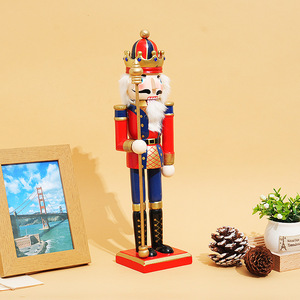 Nouveaux cadeaux de Noël, décoration, <span class=keywords><strong>casse</strong></span>-noisettes en bois de <span class=keywords><strong>30</strong></span> <span class=keywords><strong>cm</strong></span> (12 pouces), soldats, ornements - Product Image 4