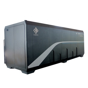 Sistema de aguas residuales MBR portátil de 100 m³/día Planta de tratamiento de aguas residuales de acero al carbono integrada para sitios de construcción - Product Image 2