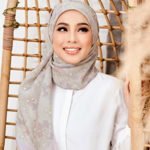 Taille personnalisée nouvel été carré Voile écharpe ethnique Bandana Hijab pour femmes islamiques pour femmes musulmanes - Product Image 4