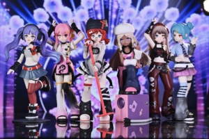 Figurine PVC Mignonne à Collectionner : La Boîte Mystère de la Série Scène de Performance des Filles Haee - Poupées de Groupe de Filles - Product Image 4