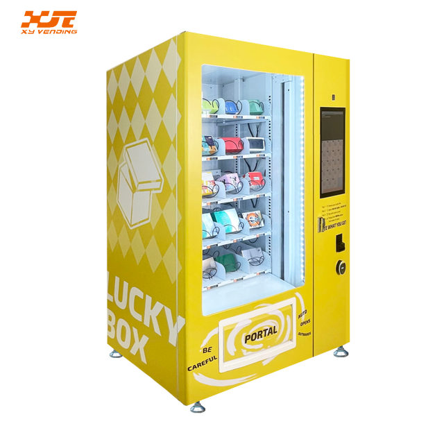 Cheap Vending Machine, Large Capacity Lucky Box Vending Machine with Touch Screen, Can Sell Blind Boxes of Various Sizes.