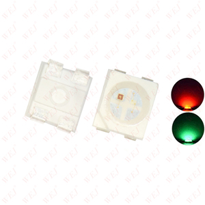 Yüksek kalite 3528 beyaz kırmızı yeşil mavi RGB 3v ışık lamba boncuk diyot SMD LED bileşen çip - Product Image 4