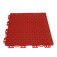 Dalles de sol modulaires emballées sur palette, dalles de sport emboîtables, chargement sécurisé, revêtement de sol en PP en vrac pour commandes en gros