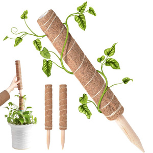 ชุดเสามอสแบบวางซ้อนกันได้4แพ็คเหมาะสำหรับ Monstera และ Philodendron มีขนาดที่กำหนดเองได้ - Product Image 1