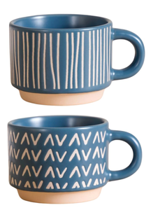 Vente en gros de tasses à thé en céramique personnalisées de haute qualité, empilables, pour usage quotidien, tasses en céramique OEM - Product Image 2