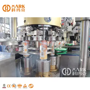 Aluminum Cans Beverage Filling Line Automatic Energy Drink Canning Equipment