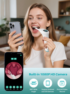 เครื่องกำจัดนิ่วทอนซิลแบบมองเห็นได้พร้อมกล้อง HD ควบคุมผ่านแอพ สำหรับใช้ในบ้าน ผู้ใหญ่และวัยรุ่น - Product Image 3
