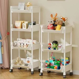 Portable <b>Storage</b> Rack Trolley 5 Tier With Casters Multi Purpose Home Organizer For Kitchen Living Room Bedroom - Product Image 3