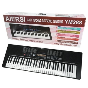 Piano numérique Aiersi personnalisé, clavier à 61 touches, orgue électronique, <span class=keywords><strong>instrument</strong></span> <span class=keywords><strong>de</strong></span> <span class=keywords><strong>musique</strong></span> abordable à vendre - Product Image 2