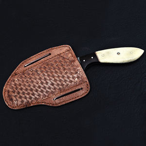 Cuchillo de Caza de Acero de Damasco Hecho a Mano, Cuchillos de Caza de Acero de Damasco de Alta Calidad con Mangos Personalizados - Product Image 2