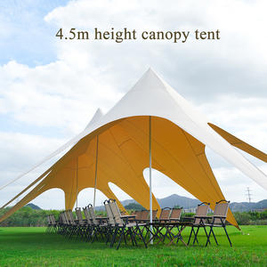 <span class=keywords><strong>Grande</strong></span> tente imperméable à l'eau Octopus Canopy Tent pour le camping Tente pare-soleil pour activités familiales avec poteau de support de tuyau galvanisé - Product Image 1