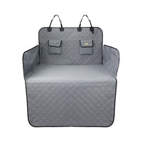 Housses de siège auto sur mesure, directement de l'usine, modernes, luxueuses, imperméables, en tissu Oxford, pour animaux de compagnie, toutes saisons, pour sièges avant/arrière, type hamac