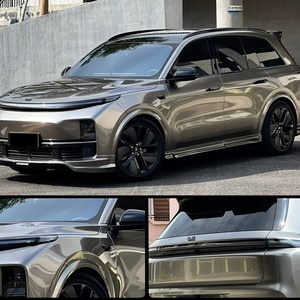 Super Glossy PET Liquid Metallic Silver Car Wrap Stickers Automotive Vinyl Wrap Car Film - Product Image 5