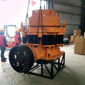 Concasseur à mâchoires mobile d'<span class=keywords><strong>occasion</strong></span> grande capacité, installation de concassage de pierres à cône montée sur roues, robuste, à vendre - Product Image 3