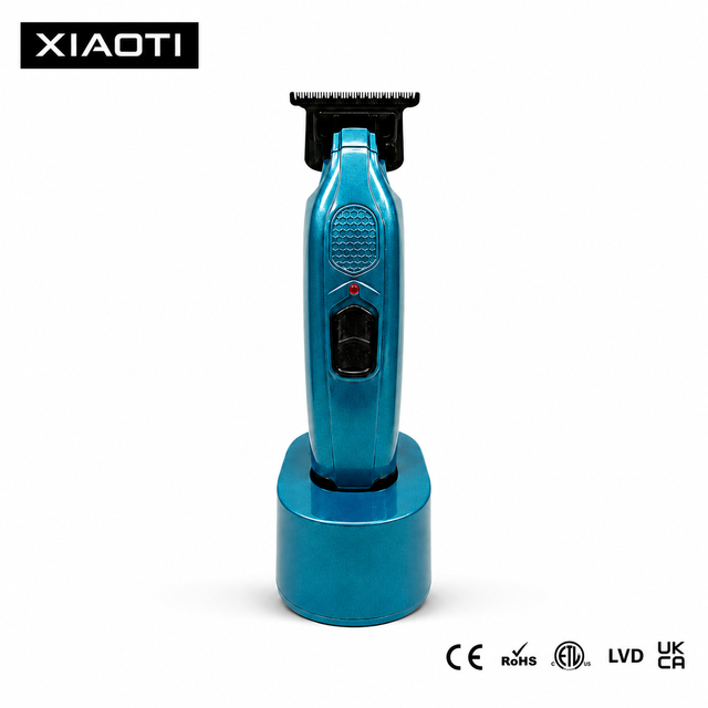 Custom OEM Compact All Metal BLDC Low Vibration High Toque Motor Hair Trimmer with Precision Zero Gap Blade for Barber Supply