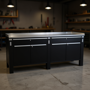 Armoire à outils 506 Ka avec plan de travail en acier et unité de rangement - Product Image 3