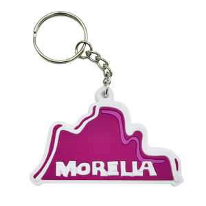 Llavero de PVC con Logotipo Personalizado de Fábrica, Diseño 2D, de Doble Cara, para Restaurante - Product Image 4