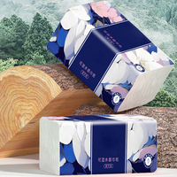 Mouchoirs en papier jetables doux et confortables pour la peau, OEM/ODM, 100% pâte de bois vierge, personnalisables 2/3/4/5 plis