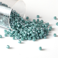 Cuentas de Vidrio Miyuki Delica 11/0 de Japón para Bisutería DIY, Cuentas para Hacer Aretes y Pulseras, Colores Brillantes y Esmaltados, Accesorios