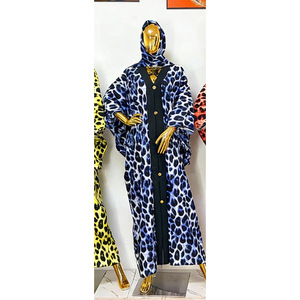 Vêtements pour femmes africaines transfrontaliers, été 2026, imprimé géométrique Dashiki, mode élégante, polyester, coupe ample - Product Image 6