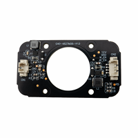 Fournisseur CGX, conception de circuits imprimés SMT, lumière blanche 6000-6500K + LED infrarouge 3030, épaisseur de cuivre 1 oz, fabrication de circuits imprimés, accessoires CCTV