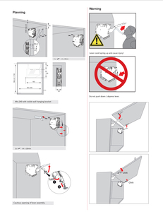 LS15 Upward Lift Phù Hợp/Thủy Lực Cánh Tay Nắp Trú/Flap Ở Cho Cửa Tủ - Product Image 3