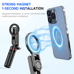 Mini trépied magnétique CYKE pour <span class=keywords><strong>iPhone</strong></span>, support de téléphone portable compact et portable pour bureau et voyage F08 - Product Image 2