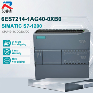 โมดูล PLC ซีเมนส์ 6ES7214-1AG40-0XB0 ของแท้ใหม่ SIMATIC S7-1200 compact CPU 1214C DC/DC/DC 6es7214-1ag40-0xb0 ตัวควบคุม PLC - Product Image 1