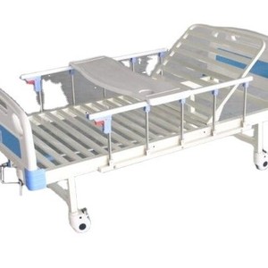 Yonghui Hospital <b>Bed</b> Manual Single Rocking <b>Backrest</b> Lifting Leg Raising Nursing <b>Bed</b> Ivory White Model 002 - Product Image 4