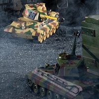 6610A 1/16 Ferngesteuerter Kampfpanzer 2,4G Metall USB-Kabel Multifunktionale Simulations-Soundeffekte RC Auto Spielzeug