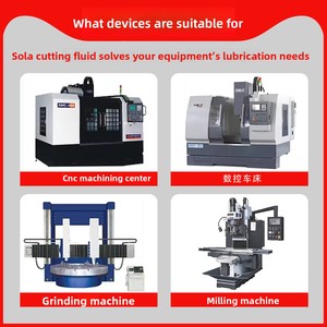 SUOLA Fluido de Corte Totalmente Sintético Ecológico para Centro de Procesamiento CNC, Refrigerante Soluble en Agua para Tornos <span class=keywords><strong>Serie</strong></span> S - Product Image 4