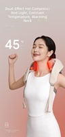 Masseur de nuque personnalisé à chaleur pour les épaules et le cou, dispositif de traitement cervical et trapèze, masseur de nuque à pétrissage pour usage domestique