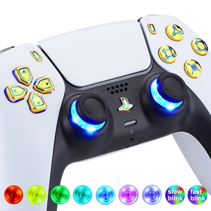Kit de Luces LED DTF Modificadas para Panel de Botones D-pad, Share, Option, Home y Thumbstick para Control de PS5 - Product Image 3