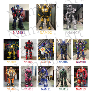 Costume da Robot a Grandezza Naturale per Eventi e Spettacoli, Costume Robotico LED per Cosplay - Product Image 5