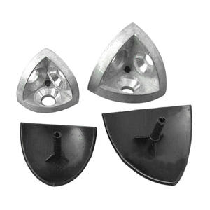 Accessoires pour profilés en aluminium Deying, séries 20/30/40, raccords d'angle semi-circulaires tridimensionnels, connecteurs, supports d'étagères - Product Image 1