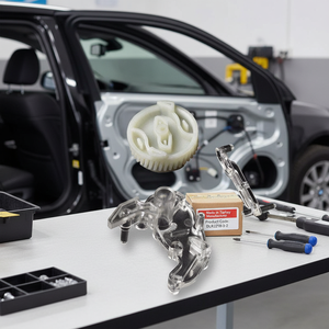 Kit de réparation de serrure de porte gauche pour BMW Série 5 E60, E61 (expédition du fabricant turc) Code produit: DLR2218-3-2 - Product Image 3