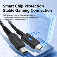 Câble de charge USB Type-C NSLikey compatible avec NDSi 2DS 3DS 3DS XL NEW 3DS NEW 3DS XL