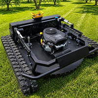 Robot de tonte télécommandé multifonction haute puissance pour l'agriculture, la foresterie, l'aménagement paysager, la taille et le désherbage