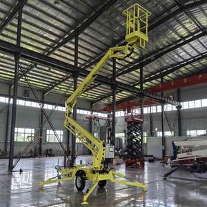 Trailer mounted 18m Tow di belakang Trailer Mount Boom Lift mini boom lift - Product Image 3
